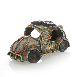 Fabriek Aquaria & Accessoires Hars Auto <span class=keywords><strong>Aquarium</strong></span> Landschapsarchitectuur Gesimuleerd Oude Auto <span class=keywords><strong>Desktop</strong></span> Huis Aquaria Decoratie - Product Image 2