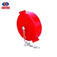 Cache en plastique pour hydrant d'incendie de 2 1/2 pouces et cache en plastique pour vanne d'incendie à chaîne pour équipement incendie