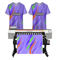 MOOTOOM Meilleur Prix Imprimante à Sublimation Numérique 1.3m pour T-Shirt Coton Tissus Textiles Draps de Lit Machine d'Impression