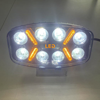 Nouveau Phare LED Aurora 2025 12V 24V 9,7 Pouces 6000K 4530lm 80W pour Camion, Faisceau Combiné, Homologation E-Mark E9 ECE, Adaptation Universelle