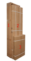Armoire serveur sur pied LE OEM 19 pouces 600*800mm 32U avec porte vitrée, pour centre de données, verrouillable, protection IP20, capacité de charge 800kg