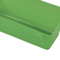 Mangeoire rectangulaire suspendue en plastique vert pour pigeons, conteneur d'alimentation pour oiseaux