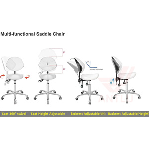 Tabouret <span class=keywords><strong>de</strong></span> <span class=keywords><strong>selle</strong></span> ergonomique <span class=keywords><strong>selle</strong></span> <span class=keywords><strong>cheval</strong></span> tabouret <span class=keywords><strong>de</strong></span> salon tabouret dentaire meubles d'hôpital - Product Image 3