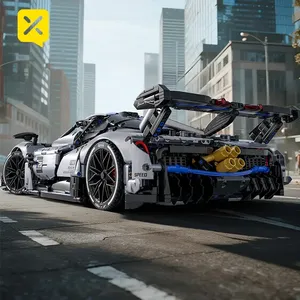 88806 Pagani Technical Super Racing Sport Car Supercar Hypercar <span class=keywords><strong>1</strong></span>:8 Modellino Mattoncini da Costruzione Giocattoli Regali di Natale - Product Image 5
