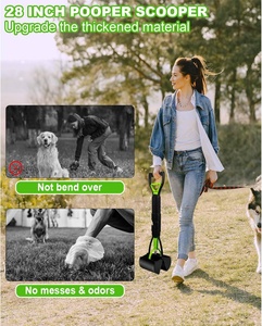 Recogedor de Desechos de Mascotas Plegable, Resistente y Ligero, con Resorte y Bolsas de Recarga Biodegradables para Exteriores - Product Image 5