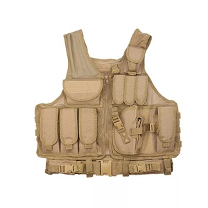 Chaleco Táctico de Malla Negra Personalizado para Hombre, Ropa de Seguridad Multifuncional de Poliéster para Caza al Aire Libre - Product Image 4