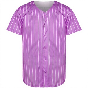 Camiseta de Béisbol Roja Sólida para Hombre, Manga Corta, Cierre de Botones, Transpirable, Secado Rápido, Ropa Deportiva de Poliéster, Nombre del Equipo Personalizado, Corte Regular - Product Image 4