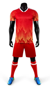Maillot de football personnalisé par sublimation pour homme, manches courtes, imprimé géométrique, anti-humidité, coupe ajustée, toutes saisons, adulte - Product Image 5
