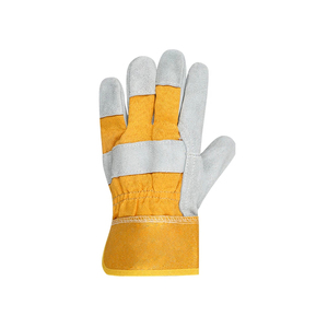 Guantes de Trabajo de Cuero con Protección Completa para los Dedos, Transpirables, de Tela, Guantes de Seguridad de Cuero con Protección Completa para los Dedos - Product Image 3