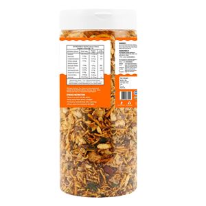 Mélange de carottes et de millet tandoori, collation saine et croustillante, légèrement épicée, grignotée, rôtie, riche en fibres, prête à manger, mélange pour l'heure du thé - Product Image 2