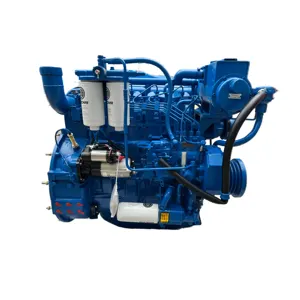 In stock and hot sale 4.5L 54hp 40kw Water-cooled 4 cylinders Weichai WP4C54-15 1500rpm marine diesel engine for boat