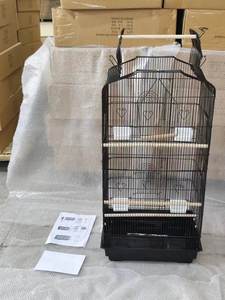 Stile europeo 105cm di altezza grande pappagallo gabbia per uccelli multistrato all'aperto gabbia per uccelli Villa di grandi dimensioni gabbia per allevamento di uccelli - Product Image 2