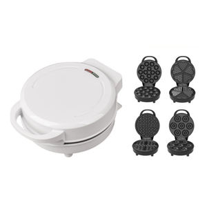 <span class=keywords><strong>Gaufrier</strong></span> électrique belge 8 pouces, plaques antiadhésives, thermostat réglable, poignée froide au toucher, couvercle en acier inoxydable, usage domestique - Product Image 3