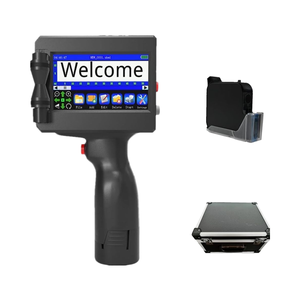<span class=keywords><strong>Imprimante</strong></span> jet d'encre portable automatique nouvelle génération alimentée par batterie 600 dpi, encre à séchage rapide, buse de 1 pouce, texte, symbole, date, code QR - Product Image 1