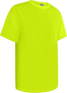 Camisetas de <span class=keywords><strong>Trabajo</strong></span> Duraderas de Color Amarillo UC para Hombre, Camisetas de Alta Visibilidad para Construcción, Camisetas de Seguridad para Hombre, Camisetas de <span class=keywords><strong>Trabajo</strong></span> de Manga Corta - Product Image 2