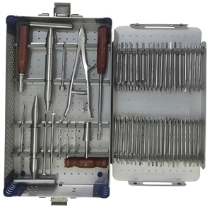 Juego de Extracción de Implantes Ortopédicos, Herramientas Quirúrgicas para Extracción de Tornillos Rotos, Acero Inoxidable, Proveedor Mayorista - Product Image 1
