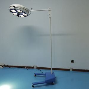 <span class=keywords><strong>Lampe</strong></span> d'examen vétérinaire <span class=keywords><strong>LED</strong></span> à 5 trous, lumière d'inspection sans ombre réglable pour équipement de clinique vétérinaire - Product Image 1