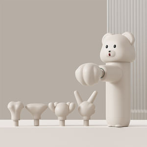 Dispositivo di Massaggio a Percussione per la Cura del Corpo a Casa, Strumento Elettrico Portatile per Massaggi, 4 Velocità, Mini Pistola per Massaggi a Forma di Orsetto - Product Image 6