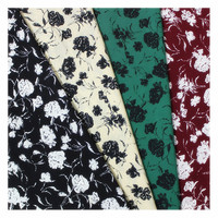 Personnalisé 100D Super Doux 4-Way Stretch Maza Polyester Tissu 95% Polyester 5% Spandex Tissé Technique 4 Way Stretch Tissu