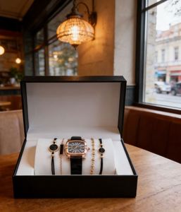 Fashion Women's <b>Watch</b> 5Pcs/<b>Set</b> Luxury Ladies Quartz <b>Watch</b> <b>Set</b> Premium Gift <b>Watch</b> in Stock - Product Image 5