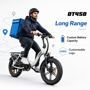 Bicicleta eléctrica de 48V 50Ah y 250W de alta velocidad, bicicleta eléctrica de 750W con neumáticos gruesos, neumáticos antipinchazos, bicicleta de reparto para mensajería. - Product Image 1