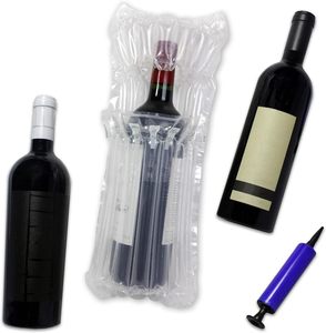 Bolsa Inflable Transparente de Columna de Aire, Material de Amortiguación Protector para Botellas de Vino y Embalaje, Protector de Botellas de Vino - Product Image 4