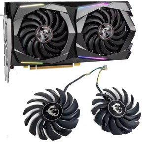 NUEVO PLD09210S12HH GTX 1660 GPU FAN para <span class=keywords><strong>MSI</strong></span> GTX 1660 1660TI 1660 <span class=keywords><strong>SUPER</strong></span> GAMING GTX <span class=keywords><strong>1650</strong></span> <span class=keywords><strong>SUPER</strong></span> <span class=keywords><strong>1650</strong></span> GAMING Tarjeta de video ventilador de refrigeración - Product Image 1