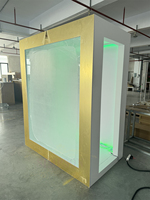 Arche de mariage en PVC personnalisable Hot Walk-in Magazine Photomaton avec lumière pour les fêtes de mariage