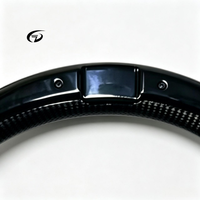 Volant en fibre de carbone avec LED compatible avec Audi TT TTS R8 A3 A4 A5 A6 A7 B8 B9 S3 S4 S5 RS3 RS5 RS7 C7 RS Q3 Q5 Q7 Q8 8V