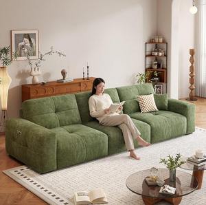 Canapé-lit électrique moderne sans accoudoirs avec porte-gobelets, trois places, convertible et inclinable pour petit salon - Product Image 4