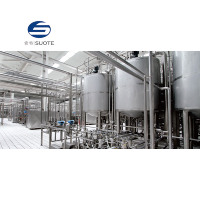 Haute productivité complète nouveau équipement laitier pasteurisé ferme de yaourt ligne de production de lait UHT machines pompe usine en gros