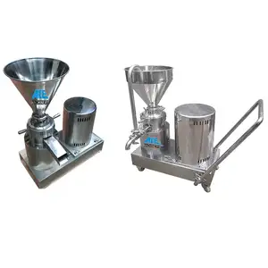 Coffee Beans Cocoa Paste Chocolate Grinder / Peanut Butter Colloid Mill Making Machine