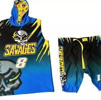 Uniformes de football 7 contre 7 pour jeunes, kits d'équipe entièrement sublimés, MOQ 10 pièces