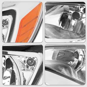 Accessori Auto all'Ingrosso, Fari Anteriori Sinistro e Destro Alogeni per Ford Focus 2012 2013 <span class=keywords><strong>2014</strong></span> - Product Image 2