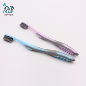 Medium Hard Bristle Toothbrush Japanese Style Long Handle Adult Ergonomic Manual Toothbrush HJ868 - Product Image 1