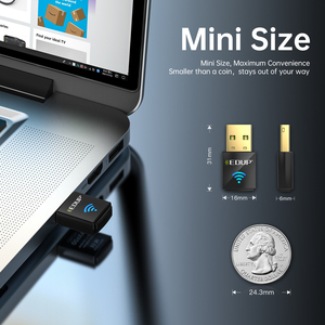 EDUP ax600s không trình điều khiển-Miễn phí bluetooth Combo Card mạng wifi6 <span class=keywords><strong>Wifi</strong></span> 6 Adapter USB 2.0 <span class=keywords><strong>Wifi</strong></span> <span class=keywords><strong>Dongle</strong></span> Tương thích với Win7/10/11 - Product Image 4