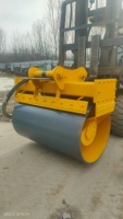 Kit de fixation d'excavatrice avancé TDC compacteur de plaque hydraulique + rouleau slap 400KG-500KG Solution de compactage du sol et des routes