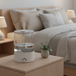 Diffusore di Aromi a Nebbia Fredda Giapponese e Coreano, Umidificatore Ultrasonico Portatile da Tavolo con Riempimento dall'Alto, Capacità 3L - Product Image 4