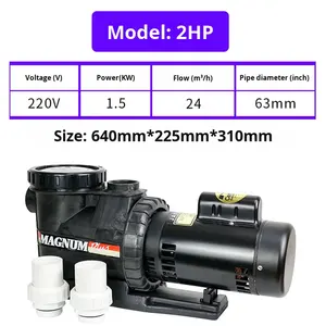 Pompa per Piscina <span class=keywords><strong>Jazz</strong></span> JAUCZZI con Collettore per Capelli, Grande Flusso di Aspirazione, Bassa Rumorosità per Circolazione di Spa e Piscine - Product Image 6