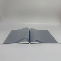 Carpeta de Archivos de Plástico PVC A4, Carpetas Delgadas Reutilizables, Carpeta de Presentación con Marca Personalizada para Regalos Corporativos y Uso en Oficina