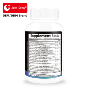 Premium Shecome Sea Moss Extract Capsules Black <b>Seed</b> Oil Ashwagandha Improve the Immune System Dietary Sea Moss Capsules - Product Image 6