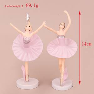 Ballerine fille Figure <span class=keywords><strong>belle</strong></span> fille princesse poupée enfants jouet gâteau décoration cadeau d'<span class=keywords><strong>anniversaire</strong></span> - Product Image 2