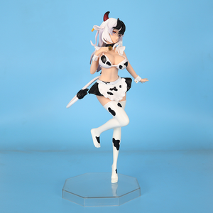 25cm in piedi in <span class=keywords><strong>bianco</strong></span> <span class=keywords><strong>e</strong></span> <span class=keywords><strong>nero</strong></span> bella ragazza uniforme figura di cameriera <span class=keywords><strong>Anime</strong></span> arte scultura da collezione adulti Action Figure - Product Image 3