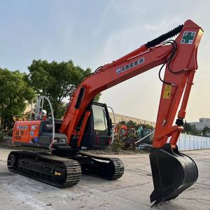 Excavadora usada de Japón de 12 toneladas, marca famosa, excavadora Hitachi zx120 usada a la venta - Product Image 4