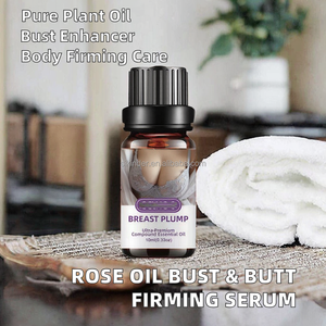 Sérum Crème Huile de <span class=keywords><strong>Rose</strong></span> pour l'Amélioration et le Raffermissement des Seins, l'Agrandissement des Fesses et la Croissance de la Poitrine, Huile Essentielle Composée pour Massage et Soin - Product Image 2