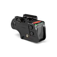 Lumière laser tactique rouge et verte 500 lumens LED lumière blanche combinée lampe de poche légère pour accessoires de chasse