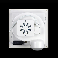 Ventilateur d'extraction électrique OEM 18B LED-40 en plastique ABS à montage au plafond pour cuisine et salle de bain, débit d'air de 280 m³/h, fonctionnement silencieux à 42 dB, garantie de 2 ans