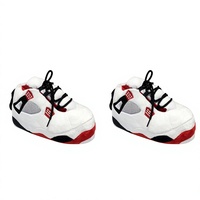 Nouvelles chaussures de sport tendance, pantoufles en peluche unisexes, pantoufles chaudes pour la maison