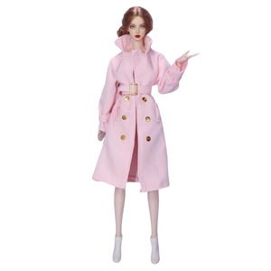 Vente <span class=keywords><strong>en</strong></span> gros de la série STAR PRODUCT, vêtements pour poupées de 30 cm, ensemble de veste longue, ceinture et bottes, accessoires pour poupées - Product Image 5