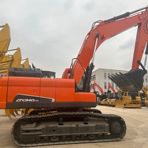รถขุดตีนตะขาบ Doosan DX340 ของแท้ขายดี น้ำหนัก 38 ตัน พร้อมเครื่องยนต์และเกียร์ กำลัง 190 กิโลวัตต์ ประสิทธิภาพยอดเยี่ยม - Product Image 2